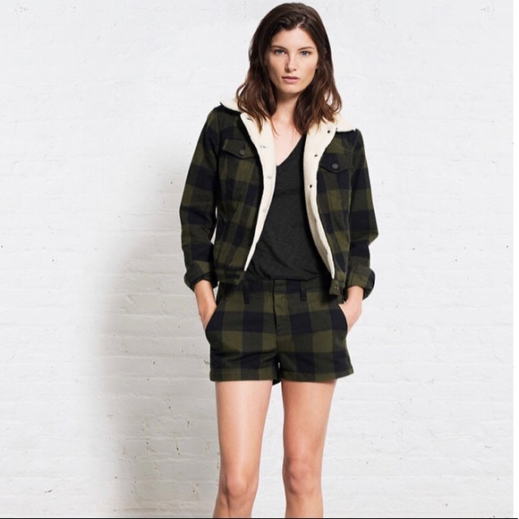 rag and bone plaid coat
